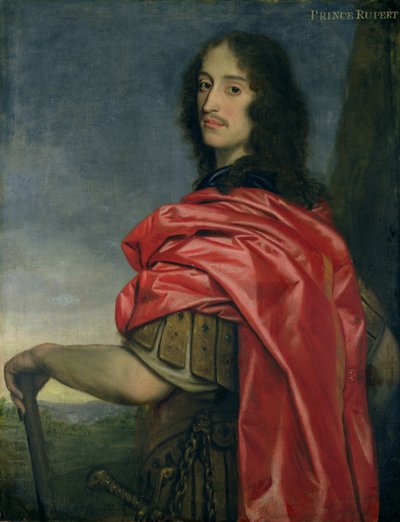 Retrato do príncipe Rupert (1619-82) de English School